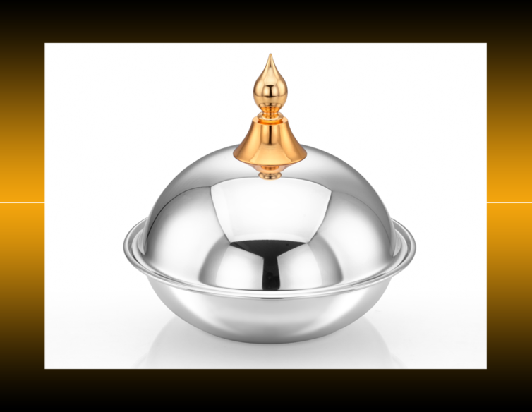 BOHARA Decorative Stainless Steel Candy Dish — elegant tableware for wholesale buyers